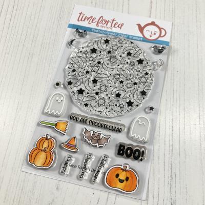 Time For Tea Clear Stamps - Spooktacular
